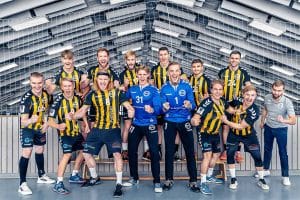 Teamfoto SV Anhalt Bernburg – professionelle Sportfotografie für Bundesliga Handball